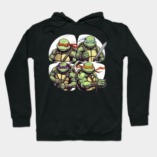 Teenage Mutant Ninja Turtles - Donatello, Raphael, Michelangelo, and Leonardo Hoodie